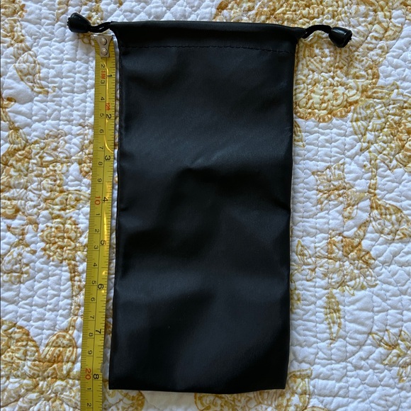 Black Drawstring Pouch - Picture 2 of 3